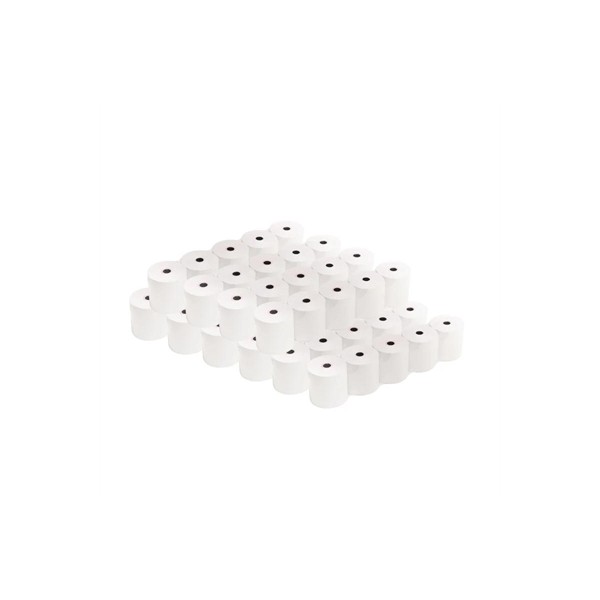 Pack 50 rollos papel térmico sin bpa 80x80mm