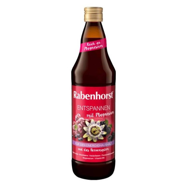 Rabenhorst Zumo Ecologico Relaxing With Magnesium 750 ml