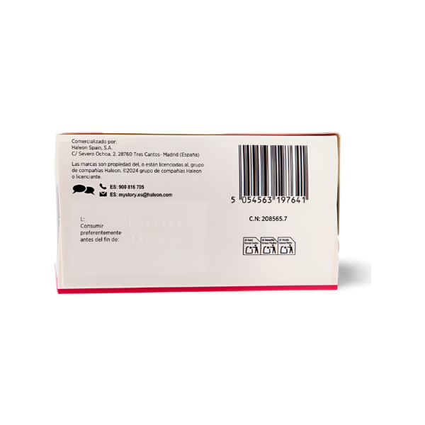 Multicentrum Energia & Vitalidad 50+ Sabor Frambuesa 30 Frascos X 7ml