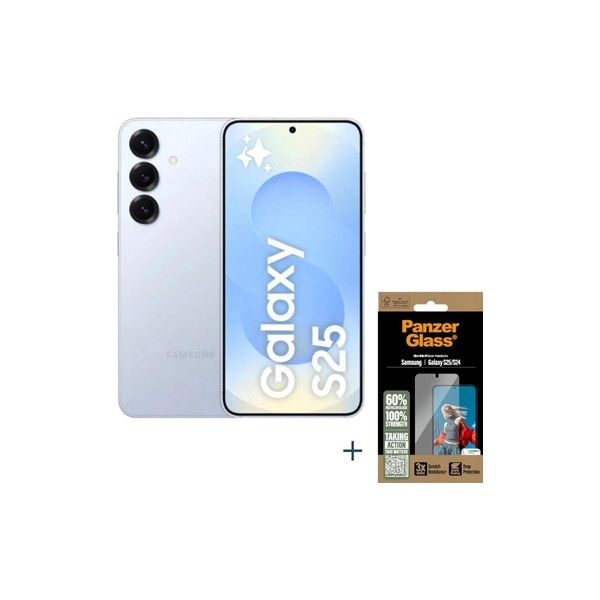 Samsung galaxy s25 256gb 12gb blue+prot panzerglas